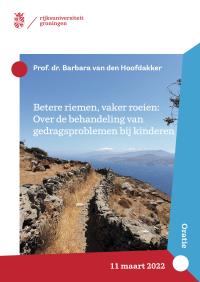 cover page inaugural lecture Barbara van den Hoofdakker